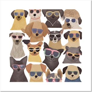 Cute Dogs Posters and Art